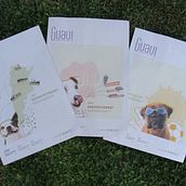 Suplemento Guau!. Projekt z dziedziny Design, Grafika ed, torska i Projektowanie graficzne użytkownika Evelyn Mucilli Palermo - 29.03.2015