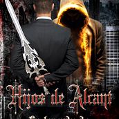 Portada del libro Hijos de Alcant. Un proyecto de Diseño editorial de maialonso34 - 23.03.2015