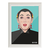 Rossy de Palma. Graphic Design, and Traditional illustration project by beitebe - 03.31.2015