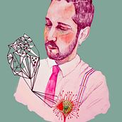 Proyecto botánica. Fine Arts, and Traditional illustration project by Elisa Gómez Valencia - 03.31.2015