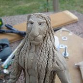 Lion. WIP. Un proyecto de Artesanía y Escultura de Aidan Aarón - 02.04.2015