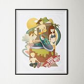 Mi Proyecto del curso Ilustración exprés con Illustrator y Photoshop. Un proyecto de Dirección de arte, Diseño, Diseño gráfico, Ilustración tradicional y Publicidad de Diego García Cal - 06.04.2015