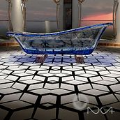 Bañera de cristal Ein Projekt aus dem Bereich 3D, Design, Innendesign, Möbeldesign und - bau und Bühnendekoration von Iker Noca - 08.04.2015