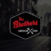 The Brothers - American Food. Graphic Design project by Nairobi Estudio - 04.08.2015