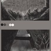 Digital aprendizaje (paisajes). Comic, Game Design, Web Design, Set Design, and Traditional illustration project by Pilar L Torregrosa Muñoz - 04.15.2015