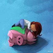 Pig studios . Character Design, and Traditional illustration project by macus romero - 04.20.2015