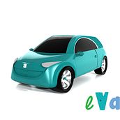 Evan (concept car). Un proyecto de Diseño de producto de Lara Vicente Martínez - 15.06.2012