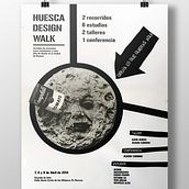 Huesca Design Walk. Br, ing, Identit, Collage, Design, Editorial Design, Graphic Design, and Traditional illustration project by Geno Mel - 04.06.2014