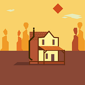 Ragtown. Game Design, and Traditional illustration project by Pablo Gómez - 04.28.2015