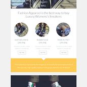 Fashion Sneakeers eCommerce eCommerce Template. Web Development, Design, and Web Design project by Javier Ferraz - 04.04.2015