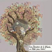 Poster para el Día Universal de los derechos de la infancia. Graphic Design, and Traditional illustration project by Almudena Cardeñoso - 05.04.2015