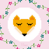 What the fox say.... Een project van  Ontwerp, Grafisch ontwerp y Traditionele illustratie van Claudia Margarita Suárez Santos - 05.05.2015