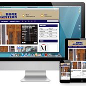 Diseño y creación web HomeGestion (Inmobiliaria). Web Development, Information Design, Web Design, Design Management, and UX / UI project by PATRICIA ARAGÓN MARTÍN - 05.05.2013
