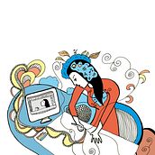 Nuevo proyecto ilustración para la revista de Creactiva. Traditional illustration project by Anna Lisa Miele - 05.05.2015