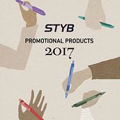 Ilustraciones para Styb. Catálogo 2017. Un proyecto de Diseño, Diseño editorial, Diseño gráfico e Ilustración tradicional de Mª Dolores Alfaro Cuevas - 10.01.2017