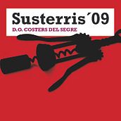Etiquetas de vino Susterris para Carles Abellán. Design project by Carlos Fort Garcia - 05.07.2015