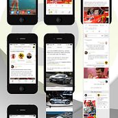 Diseño, UX, UI para App. Red social. UX / UI project by Oscar Orosa - 05.07.2015