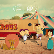 La familia Galliardi . Un proyecto de Ilustración tradicional de Elisa Sánchez - 09.05.2015