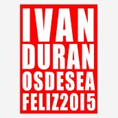 Feliz 2015. Graphic Design project by Iván Durán Pérez - 05.10.2015