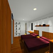 DISEÑO DORMITORIO NIÑAS. Interior Architecture, Lighting Design, Interior Design, Furniture Design, and Making project by MANUEL UREBA. INTERIORISTA. - 05.11.2015