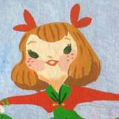 Gouache show. Fine Arts, and Traditional illustration project by Isabel M. Gutiérrez - 05.13.2015