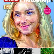 Ilustración con polígonos para la portada Nº 168 de FOTO DIGITAL Photoshop. Un proyecto de Diseño editorial e Ilustración tradicional de Luis Miguel Martín de Miguel - 14.05.2015