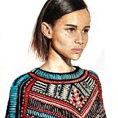 Balmain Resort 2015. Un proyecto de Ilustración tradicional de Daniela Cook - 17.05.2015