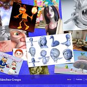 Portfolio Online. 3D, Design, and Traditional illustration project by Jaime Sánchez-Crespo - 05.17.2015