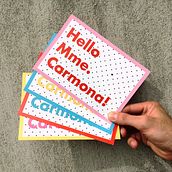 Mme. Carmona. Graphic Design project by sonia eixea - 04.26.2013