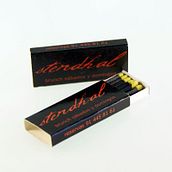 Cajas de Cerillas para Restaurante Stendhal. Graphic Design, and Advertising project by Miguel F. Cala Torres - 05.20.2015