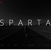 Web Design: Sparta Music. Web Design project by Gethulio Reis - 05.25.2015