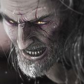 Witcher Fan Art by Cristian Sánchez. Fine Arts, Traditional illustration, and Painting project by Cristian Sánchez - 05.28.2015