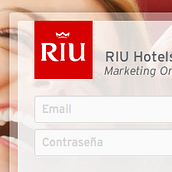 RIU Hotels & Resorts · Aplicación Web para la gestión de Marca y contenidos de Marketing.. Web Development, Web Design, and UX / UI project by Nacho Jacobo - 05.29.2015