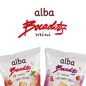 Packaging - Alba Bocaditos mini (rediseño). Projekt z dziedziny  Manager art, st, czn, Projektowanie graficzne i Projektowanie opakowań użytkownika Kalte Dunkelheit - 30.05.2015