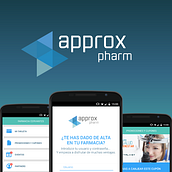 UI/UIX - APPROX APP. Projekt z dziedziny  Manager art, st, czn, Projektowanie graficzne, Web design i UX / UI użytkownika Kalte Dunkelheit - 30.05.2015