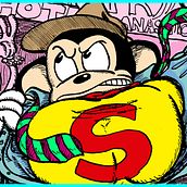 Super Ratón . % Miguel Angel Arqués Orobón tarafından hazırlanan Geleneksel illüstras, Ve on projesi - 06.01.2015