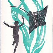 Mi Proyecto del curso Carvado de sellos y técnicas de estampación. Un progetto di Illustrazione tradizionale e Serigrafia di Amaia Gómez Marzabal - 02.06.2015