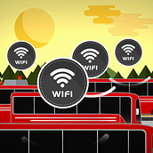 Router Smart Transport Vodafone - Huawei. Animation project by VIPNET | 360 - 06.02.2015
