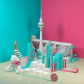Berlin - Proyecto del curso Dirección de Arte con Cinema 4D. Un proyecto de 3D y Dirección de arte de David Pérez Carabias - 03.06.2015