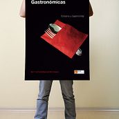 Propuesta para el cartel de las XXIII Jornadas gastronómicas de la escuela de hostelería y turismo San Lorenzo  Ein Projekt aus dem Bereich Grafikdesign und Fotografie von Rafael Jiménez Ramón - 13.01.2014
