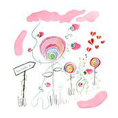 Las Hadas de las Chuches. Traditional illustration project by Yedra Bravo Carrasco - 06.03.2015