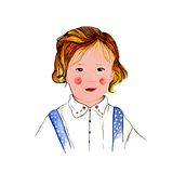 Paula Perola. Traditional illustration project by Yedra Bravo Carrasco - 06.03.2015