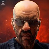 Angry Man . Projekt z dziedziny 3D, Projektowanie oświetlenia, Trad, c i jna ilustracja użytkownika Omar Dujarick Mercedes - 05.06.2015