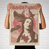 Mi Proyecto del curso Cartelismo ilustrado. Traditional illustration project by Laura Márquez - 06.11.2015