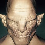 Azog . Projekt z dziedziny 3D, Projektowanie postaci i Rzeźba użytkownika Laura Navarro Fernandez - 14.06.2015