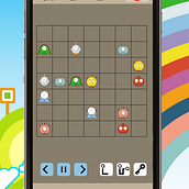 Cuties Flow - iPhone game . Arahan Seni, Desain Grafis, Dan Desain Game proyek oleh Harold Zaragoza Saldias - 06.15.2015