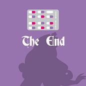 The End - Cartelería . Un progetto di Belle arti, Design, Design editoriale e Illustrazione tradizionale di Paula Cubilles Portalés - 17.06.2015
