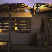 Western. 3D, Arquitetura, e Design projeto de Miguel Sanchez - 19.06.2015