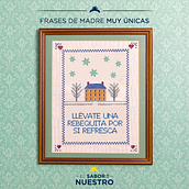 Frases de madre. Cop, writing, Art Direction, Design, and Traditional illustration project by Esperanza Saenz - 06.23.2015