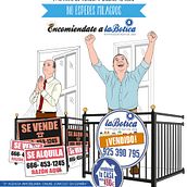 Encomiéndate a La Botica Inmobiliaria. Un proyecto de Cómic, Ilustración tradicional y Publicidad de Álvaro Martín Martín - 29.05.2015